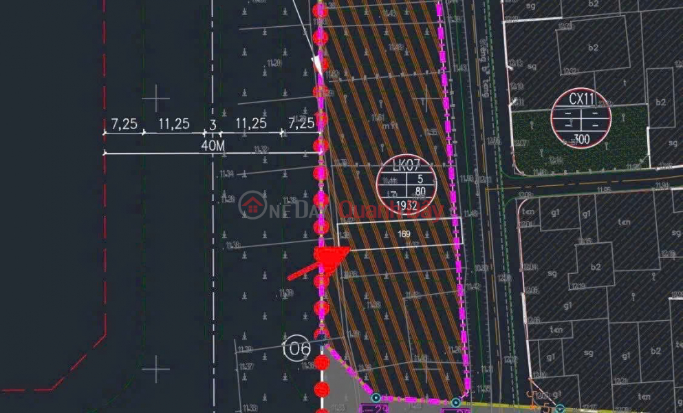 Bán đất đấu giá X9 Cán Khê- Nguyên Khê Đông Anh : mặt đường quy hoạch 40m Niêm yết bán