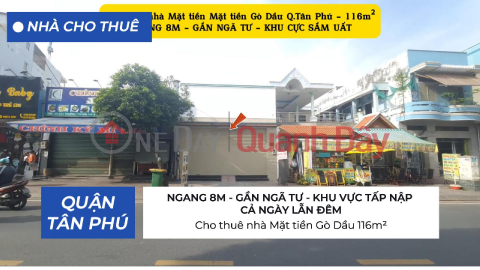 House for rent on Go Dau Street, 116m² - 8M WIDE - NEAR CROSSROAD _0