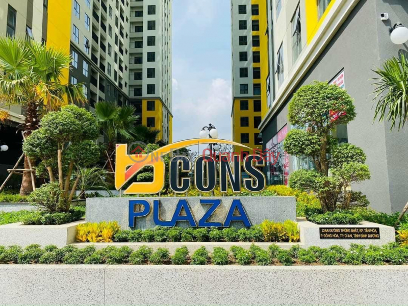 Cho thuê Bcons Plaza ngay làng đại học mới nhận nhà 2PN 2WC 4tr5 nội thất cơ bản Niêm yết cho thuê