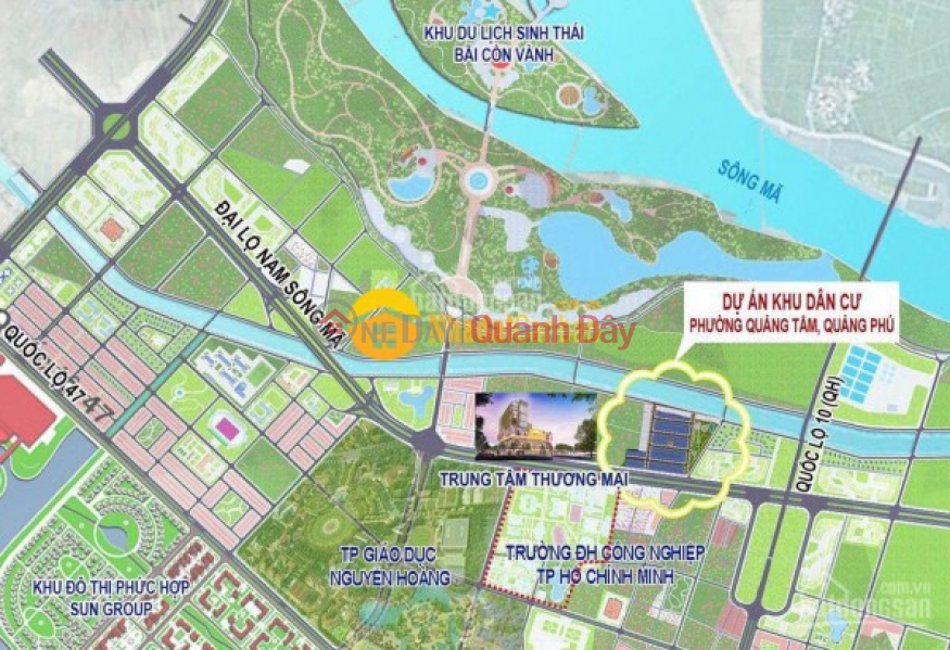 Property Search Vietnam | OneDay | Nhà ở Niêm yết bán | chính chủ còn ít lô mb 8197 quảng Tâm quảng Phú vừa trúng đấu giá giá rẻ hơn với lô bên cạnh 300-400