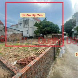 SIÊU PHẨM GIÁ 3,350 TỶ ĐẤT TẠI ĐẠI YÊN-CHƯƠNG MỸ D/T:59,2M _0