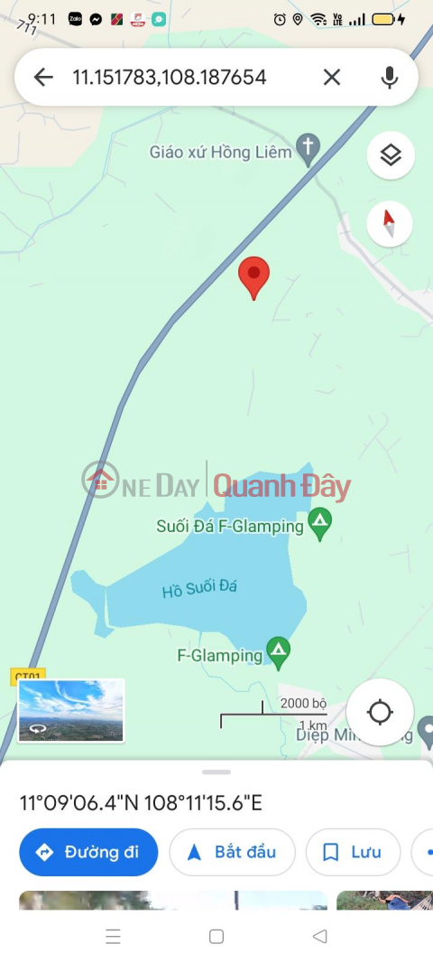 CHÍNH CHỦ Cần Bán NHANH LÔ ĐẤT vị trí tại huyện Hàm Thuận Bắc, tỉnh Bình Thuận _0