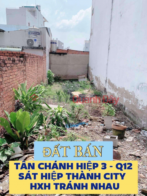 Đất hiếm lọt khe 71m2 ( 4x17 ) Tân Chánh Hiệp 03 - XD tự do , hxh tránh - sát Hiệp Thành City Q12 - 3 tỷ nhỉnh _0