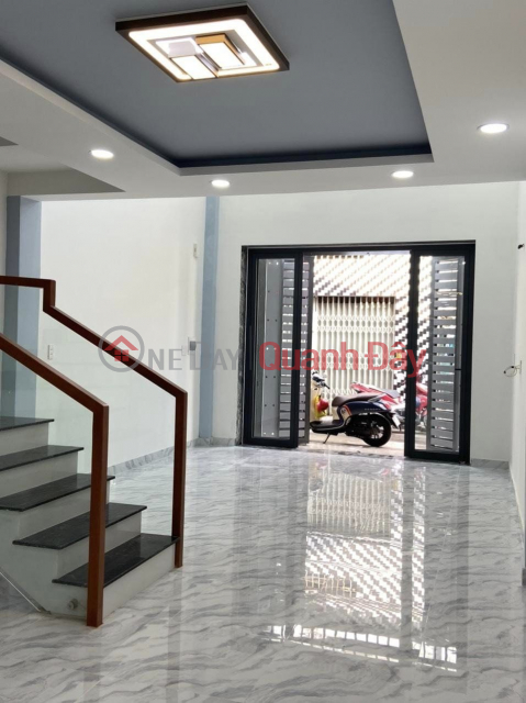 House for sale on the corner of Tan Hoa Hoa Binh Canal - Hiep Tan Ward, Tan Phu - Car alley - 73m2 - Price 5.7 billion _0