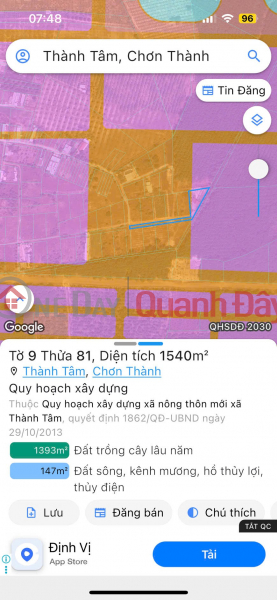 OWNER Sells Garden House in Thanh Tam Ward, Chon Thanh Town, Binh Phuoc Province Sales Listings