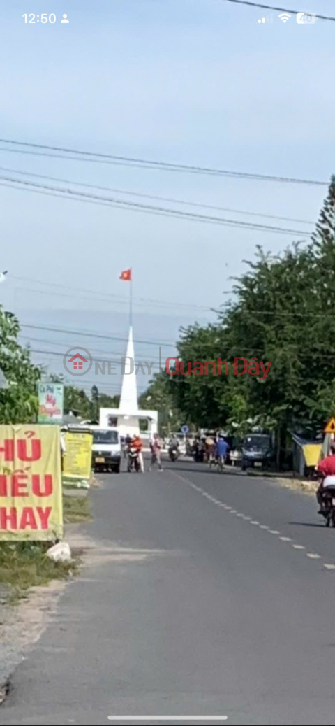 OWNER SELLS LAND WITH FREE HOUSE - FRONTAGE OF Ban Co Thanh Dien Area, Chau Thanh, Tay Ninh _0