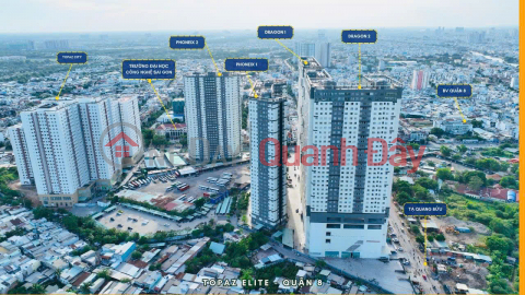 BÁN GẤP CĂN HỘ TOPAZ ELITE - QUẬN 8 - 2PN2WC - 60M2 - 3.65 TỶ. LH:0939905717. _0
