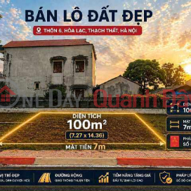 Cần bán 100m đất xây trọ gần ql21a Hòa Lạc _0