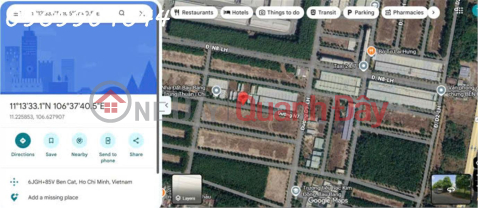 Selling a prime plot of land on N7 road, Lai Hung, Bau Bang, area 150m2, ideal for investment. _0