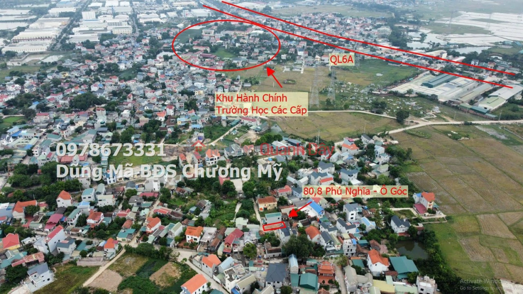 80.8M NEAR PHU NGHIA-CHUONG MY INDUSTRIAL PARK Sales Listings