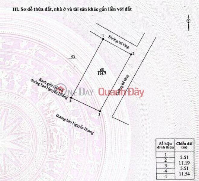 KHÁCH KẸT TIỀN CẦN BÁN NHÀ C4 MT ĐƯỜNG NGUYỄN HOÀNG - AN MỸ, Việt Nam Bán | đ 1,3 tỷ