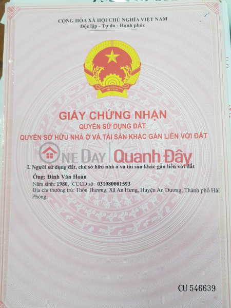 Property Search Vietnam | OneDay | Residential, Sales Listings | Land for Sale by Land Owner, Front of Long An City, Price 1.25 Billion VND