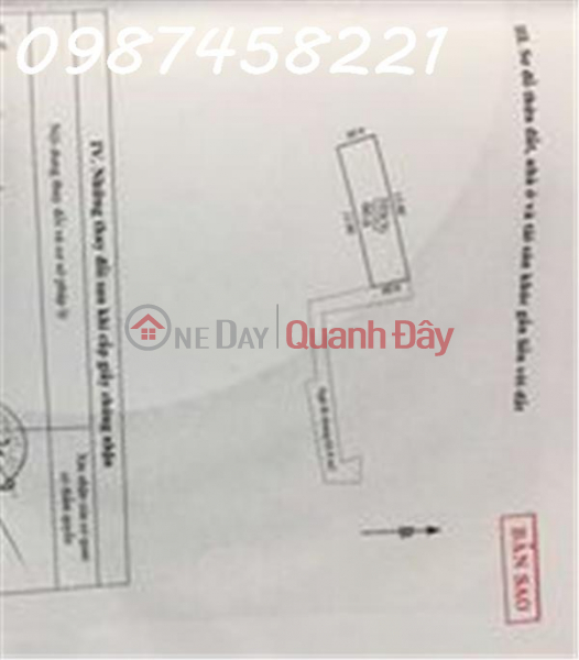 đ 4.5 Billion | Selling 60m2 of red book land in Dinh Cong, super cheap price, only 4.5 billion