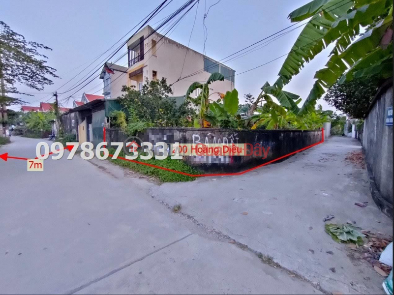 CORNER LOT FOR SALE IN BAI TRUONG-HOANG DIEU-CHUONG MY-HANOI Sales Listings