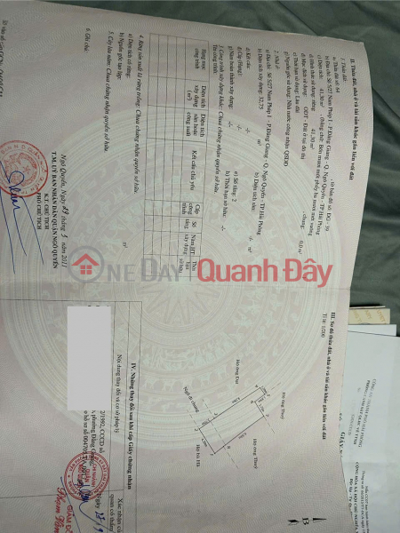 NHÀ RIÊNG CHÍNH CHỦ - GIÁ TỐT - Nam Pháp 1, Phường Gia Viên, Quận Ngô Quyền, Hải Phòng, Việt Nam, Bán, đ 10 triệu