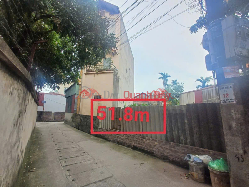 CHÍNH CHỦ CẦN BÁN LÔ ĐẤT 51,8M TẠI TỔ 11 ĐỒNG MAI-HÀ ĐÔNG-HÀ NỘI Niêm yết bán