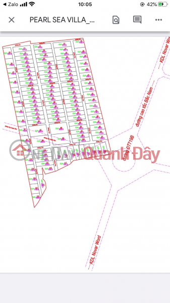 Land for sale corner lot with 3 frontages in Ham My commune, Ham Thuan Nam district, Binh Thuan at investment price. | Vietnam | Sales | đ 2.9 Billion