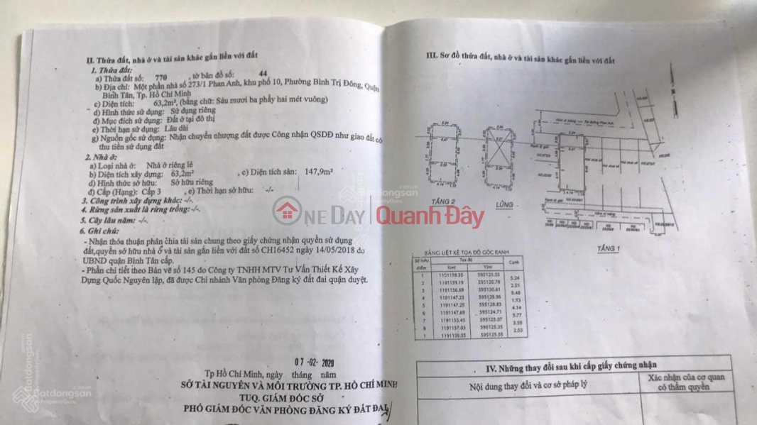 Selling 3-storey house and Phan Anh sugar production warehouse 321m2 price 22.5 billion, divided into 5 books, Vietnam Sales | đ 22.5 Billion