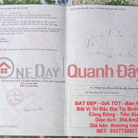 ĐẤT ĐẸP - GIÁ TỐT - Bán Nhanh Lô Đất Vị Trí Đắc Địa Tại Bình An - Gò Công Đông - Tiền Giang _0