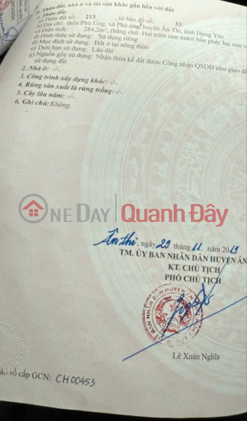 Property Search Vietnam | OneDay | Nhà ở, Niêm yết bán NHÀ ĐẸP – GIÁ TỐT – CHÍNH CHỦ CẦN BÁN NHÀ BIỆT THỰ ĐẸP TẠI Xã Phù Ủng, Huyện Ân Thi, Hưng Yên