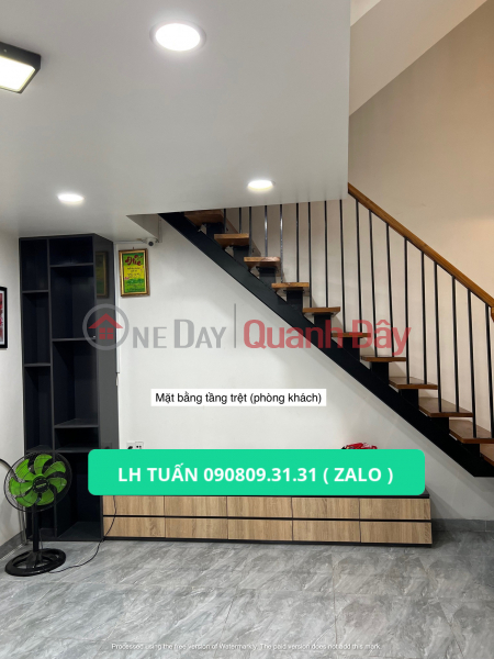 Phu Nhuan House for Sale Ward 17 Alley 123\\/ Cao Thang, 5 Floors, 2 Bedrooms, Price Only 4 billion 050, Vietnam Sales, đ 4.05 Billion