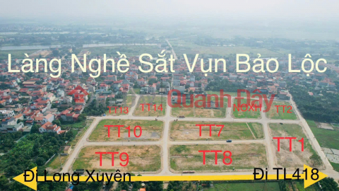 Bán đất đấu giá khu Đồng Tre Lỗ Gió thôn Bảo Lộc xã Võng Xuyên, Phúc Thọ, Hà Nội. _0