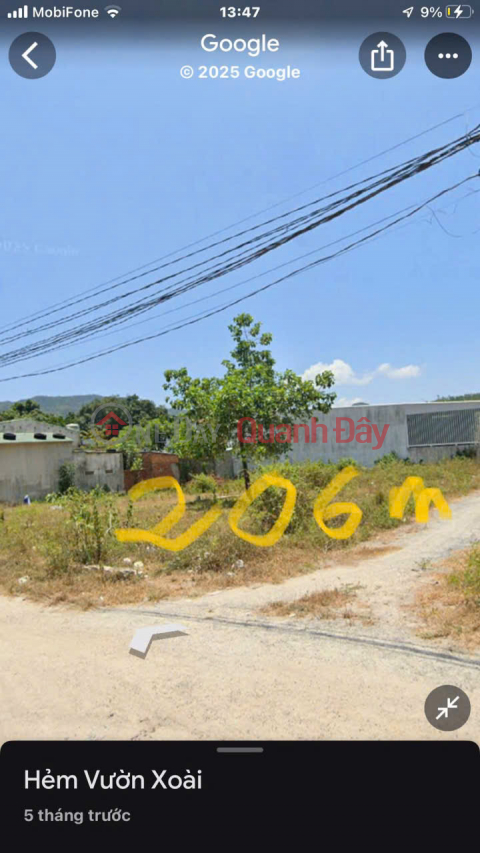 VIP goods in Phuoc Loc, Phuoc Dong. Corner lot, 2 fronts, 206m2. Price only 2 billion 769 million _0