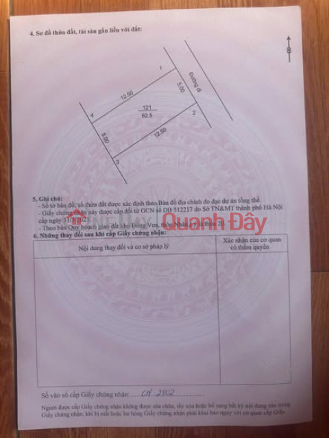TÀI CHÍNH HƠN 1 TỈ CÓ NGAY 62,5M ĐẤT NGAY TỈNH LỘ 87 TẠI SƠN TÂY - HÀ NỘI _0