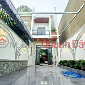 HOT! Beautiful new 1-ground-floor-1-floor house, near Phuong Nam swimming pool, Price only 3.2 billion! _0