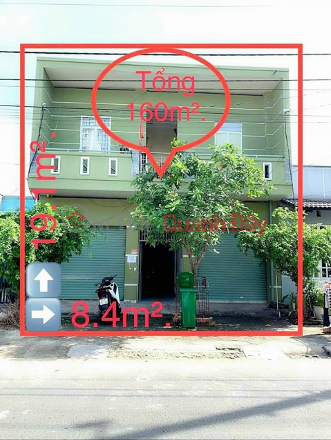 Selling 2-storey house in Buu Long residential area 8.4m x 19m (160m2) only 8 billion VND _0