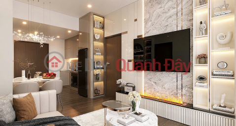 Selling a 2-bedroom, 65m2 apartment with nearly 400 million VND worth of furniture and electronics, in building H2 Hawaii Masteri Water Front OCP1. _0