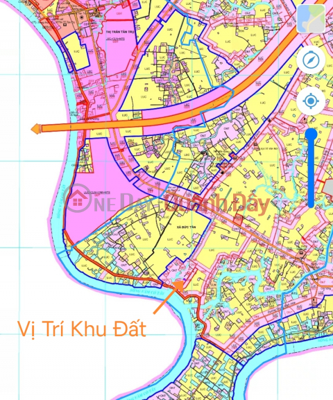 Land and house for sale in Duc Tan commune near National Highway 50B for 2.5 billion _0