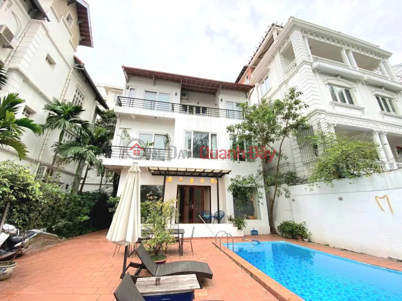 TAY HO VILLA – VIP CORNER LOT – 13M FRONTAGE – SWIMMING POOL, GARDEN – 286M², 4 FLOORS – 69.6 BILLION Sales Listings