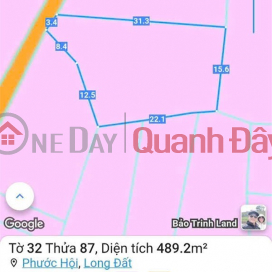 GOOD LOCATION - GOOD PRICE - Land for sale by OWNER with ready house and garden - Phuoc Hoi, Long Dat, BRVT _0