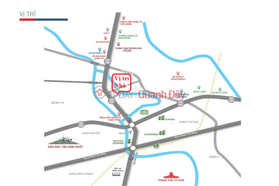 Property Search Vietnam | OneDay | Residential, Sales Listings | The owner sells the house next to Binh Phuoc intersection, Thu Duc, river front