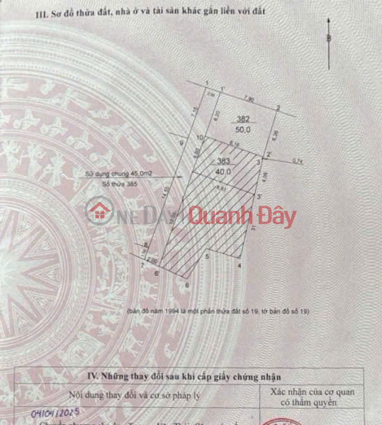 Owner needs to quickly sell a plot of land in a beautiful location at a good price in Thanh Tri district, Hanoi city. Sales Listings