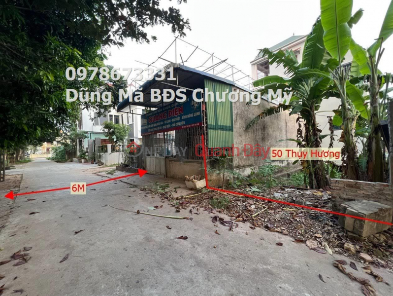 PRICE FOR ONLY 1TY5 LAND AT MAIN BUSINESS AXLE OF THUY HUONG-CHUONG MY Sales Listings