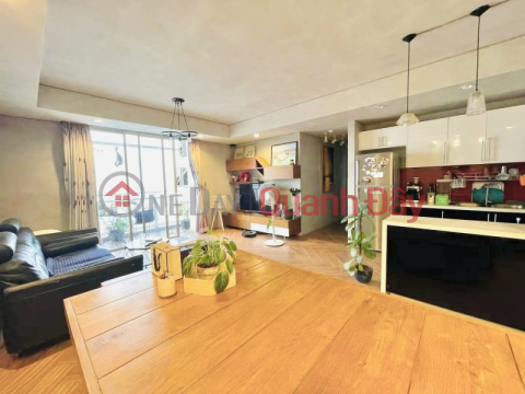 (100% genuine listing) Corner apartment, 110m2, 3 bedrooms, with parking slot at Botanic Towers - Interior furnishings worth 800 million VND. _0