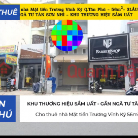 Cho thuê nhà Mặt tiền Trương Vĩnh Ký 56m²- 3LẦU- KHU THƯƠNG HIỆU SẦM UẤT _0