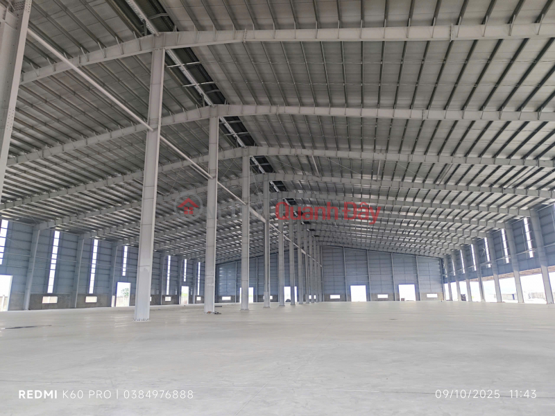 CHO THUÊ KHO XƯỞNG NGOÀI KCN QUẾ VÕ 3 – BẮC NINH
Diện tích đa dạng: 3.000m² – 6.000m² – 9.700m Niêm yết cho thuê