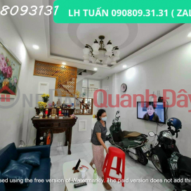 3131- Bán nhà HXH Huỳnh Văn Bánh, Phú Nhuận, 50m2 nở hậu 2 tầng, 6 tỷ 8 _0