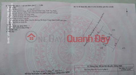 CHÍNH CHỦ CẦN BÁN CĂN NHÀ Vị Trí Đắc Địa Tại Xã Bàu Năng, Dương Minh Châu, Tây Ninh _0