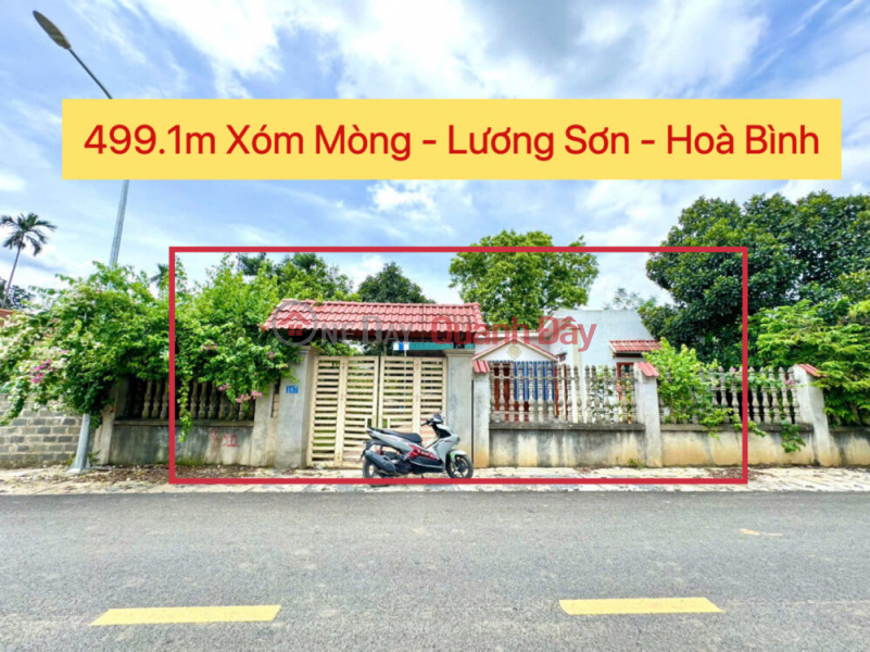 SIÊU PHẨM TRỤC CHÍNH KINH DOANH 499,1M TẠI LƯƠNG SƠN-HÒA BÌNH Niêm yết bán