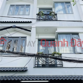 Urgent sale of house in Phan Huy Ich, Go Vap - 6m alley, 4 floors fully furnished, 5.2 billion _0