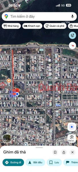 Property Search Vietnam | OneDay | Residential, Sales Listings | Owner sells super VIP lot - Trinh Loi Street, 7.5m road (Nam Viet A) - Park view