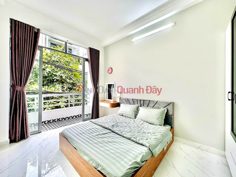 House Phan Huy Ich Connect Pham Van Bach Tan Binh, Car Alley Asphalt Road, One-Axis Pine, 35m2 x 3 Floors, 3 bedrooms, Only Vietnam Sales | đ 4 Billion