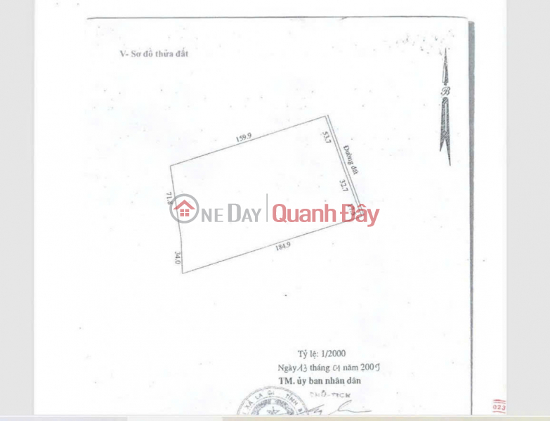 Property Search Vietnam | OneDay | Residential, Sales Listings **INVESTMENT OPPORTUNITY: OWNER SELLS LAND WITH RED BOOK IN LA GI TOWN - BINH THUAN PROVINCE