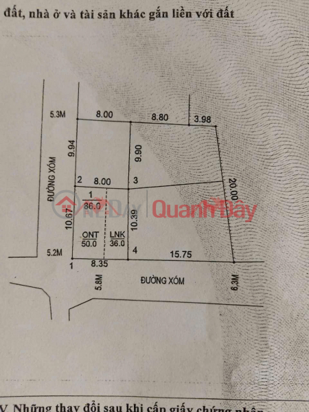 ĐẤT ĐẸP GIÁ RẺ 86M TẠI PHÚ NGHĨA-CHƯƠNG MỸ-HÀ NỘI, Việt Nam, Bán đ 10 triệu