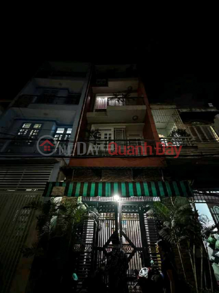 Nhà 4 Tầng - Hẻm 6m Thông - DT: 4x15= 60m² , Bình Tân Giáp Tân Phú. Niêm yết bán
