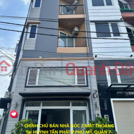 OWNER SELLING CORNER HOUSE WITH 2 OPEN SIDES AT HUYNH TAN PHAT STREET, PHU MY WARD, DISTRICT 7 - CAR ACCESSIBLE ALLEY - BEAUTIFUL GARDEN _0